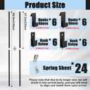 Tile Display Rack, Wall Mounted Tile Sample Display Rack for Retail Stores, Multi Layer Ceramic Sample Storage Organizer, Tile Display Stand for Vendor Commercial Exhibition Display