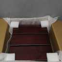 Wood Step Stool, Compact Size (11.6"x10"x4.3"), Supports 400 lbs  for Children, Adults & Home Use  Ready to Use