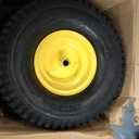 MAXROLLORS (2 Pack) 20x8.00-8 Lawn Mowe Tire and Wheel Tubeless, 3.5" Offset Hub, 3/4" Borehole, 3/16" Keyway, 4-Ply, Replacement 20x8-8nhs Rear Tire and Wheel Assemblies