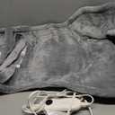 ALLJOY Heating Pad for Back Pain Relief, 24"x33" Weighted Heating Pad for Neck and Shoulders and Back, Gifts for Women Men, Neck Heating Pad Fast-Heating with 6 Settings, Auto Shut-Off