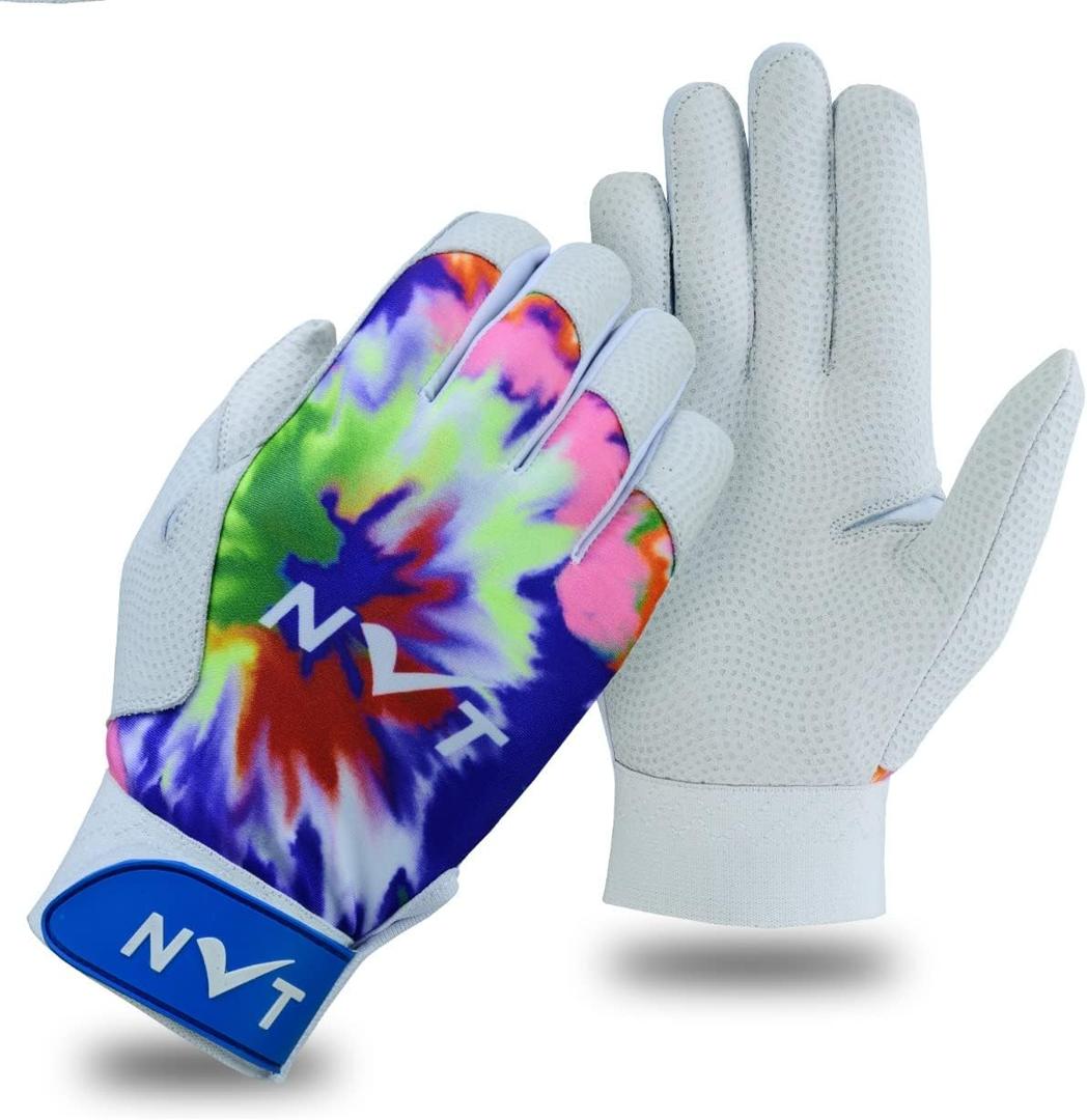 NVT Baseball Batting Gloves, Offers Superior Grip & Performance, Ultimate Durability and Ventilation, Batting Gloves Men