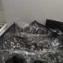 2 Pack Underbed Storage Bin, Storage Container for Clothes, Shoes, Blankets, Pillows, Closet, Home, Zipper Closure and Handle, Warsaw Grey