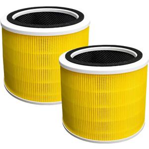 2 Pack Core 200S Replacement Filter Compatible with LEVOIT Core 200S and Core 200S-P Smart WiFi Air-Purifier