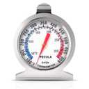Oven Thermometer 50-300C/100-600F, Oven Grill Fry Chef Smoker Analog Thermometer Instant Read Stainless Steel Kitchen Cooking Thermometer (1Pack)