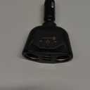 12-24V Car Cigarette Lighter Splitter, Bluetooth5.0 Adapter for Car [Voltage Detection], 2-Socket Cigarette Lighter Adapter Dual USB QC3.0 &PD Fast Car Charger FM Transmitter