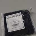 Box Spring Cover Queen Size - Jersey Knit & Stretchy Wrap Around 4 Sides Bed Skirt for Hotel & Home - Queen/ Queen XL, Black