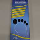 Plantar Fasciitis Insoles for Men Women - Orthotics Inserts, Shoe Insoles Arch Support Flat Feet Inserts Work Boot Insole (Mens 10-10 1/2 | Womens 12-12 1/2) (Blue)