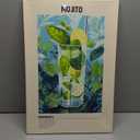 GyXzodonti Mojito Cocktail posters retro cocktail wall art Cocktail Drink Wall Decor Vintage bar cart decor Kitchen Home Bar Cart Club Decor Canvas Print 16x24inch Framed (16L" x 24W", style-9-Framed)