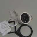 2" Fuel Level Gauge,12V Fuel Tank Meter E-1/2-F Pointer Meter 240-33ohm for Car RV Yacht Boat Motorcycle