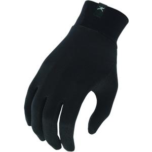 Terramar Thermasilk Glove Liner, Black, Medium