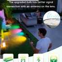 Upgraded Bluetooth MR16 RGBW Smart Bulb, 12V RGB MR16 LED Bulb Color Changing, CCT Tunable 2700K to 6500K, Dimmable with Remote and App Control for Outdoor Low Voltage Landscape Lights 2PCS