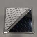 Rabenda 12 Pcs Rug Tape, Non Slip Rug Pads Grippers for Hardwood Floors and Tiles, Reusable Carpet Tape for Area Rugs, Double-Sided Adhesive Rug Stickers Keep Corners Flat (Black)