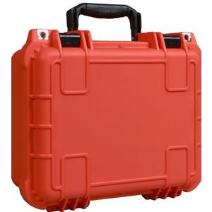 14x 11.5x 6.5 Inch Hard Case, Portable Weather Waterproof Protective Camera Case with Customizable Foam, Fit Use of Drones, Camera, Equipments, Orange50+ bought in past month