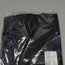 Black Christmas Tree Skirt 36 inches Small Double Layers Soft Burlap Tree Skirt for Christmas Halloween Holiday Home Decorations