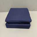 DREAMCARE King Fitted Sheet Only - Extra Deep Pocket Fitted Sheet - Fits up to 21 inch Mattress - Deep Pocket King Sheets - Hotel Luxury - Shrinkage & Fade Resistant - 1 Fitted Sheet Only (Navy Blue)
