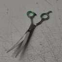 LovinPet Pet Grooming Scissors Professional Dog Cat Grooming Shears with Round Blunt Tip Stainless Steel, Dog Curved Scissors for Grooming Cats Dogs Grooming Tools