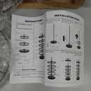 MODOWEY Rotating Earring Holder Organizer Stand, 5 Tier Metal Tree Display for Women Vendors, 220 Holes Adjustable Jewelry rack for Stud Hoop Dangle Storage, Trendy Carousel Keeps Dresser Neat, Black