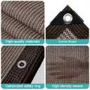 70% UV Shade Cloth 20x30ft-Breathable HDPE Mesh Sun Shade Tarp for Greenhouse,Patio,Vegetables,Plants Cover and Chicken Coops,Coffee Shade Net for Outdoor Garden