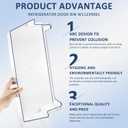 W11239961 W10900538 Door Shelf Bin Compatible for Whirlpool Refrigerator Door Shelf/Whirlpool Fridge Door Shelves/Whirlpool Fridge Door Shelf Bin by MIFLUS-with Additional Egg Tray