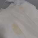 Ling's Moment 10Ft Ivory Chiffon Like Table Runner with Silver Sparkle for Beige Wedding Rustic Boho Wedding Party Bridal Shower Decorations Birthday Party