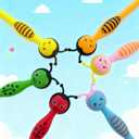 8 pcs Bee Pens Inspirational Bee Pen bee themed party favors for Bee Enthusiasts, Employees, Colleagues, Students And Holiday gifts