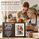 Best Mom Gifts Mothers Day Gifts for Mom from Daughter Son Kids, Moms Picture Frame Mother-in Law New Mama Gift for Women, Mother Christmas Birthday Gift for Mama Who Has Everything-4x6 Photo
