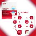 HKY Cooling Instant Soothing Facial Mask - Skin care Redness Relieving Deep Hydrating Pore Tightening with Zinc PCA, Botanical Peony, CoQ10, For Repair Skin Barrier(1 Box 12 Count)