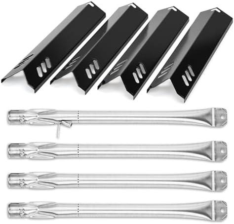 Grill Replacement Parts for Outdoor Gourmet 4 Burner Gasgrill, Heat Plates Shield Tents & Burner for GR2215120-OG-00 FSOGBG1106 GR2215101-OG-00 GR2215120OG00 GR2215101OG00, Grill Kits UFHP2 Heat Tent