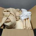 WIRHAO Teepee Tent for Kids with Mat, Cotton Canvas Kids Teepee with Pompom for Toddlers Indoor Play Tent for Girls Boys with Stars Lights, Carry Bag, Banner Flag (Khaki)