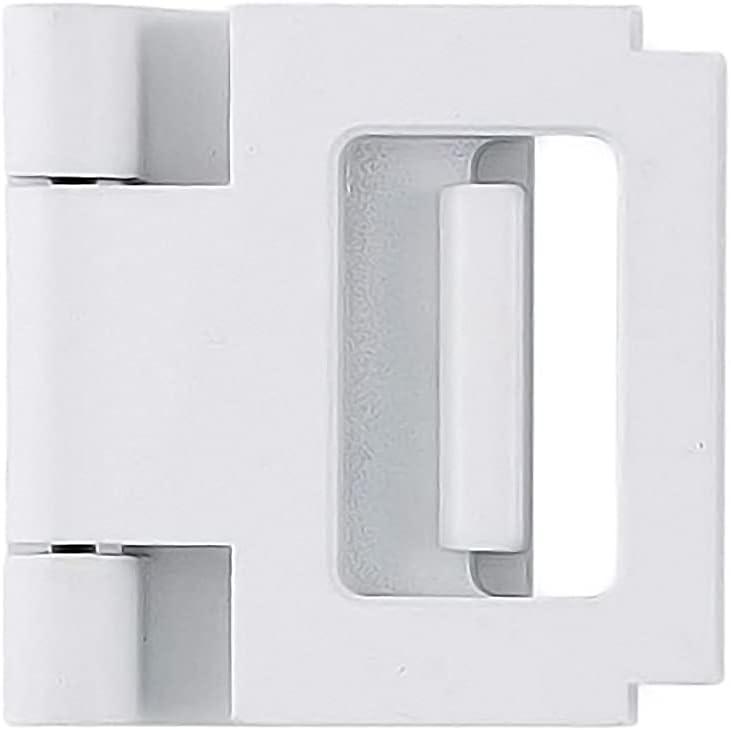 The Door Guardian - Door Lock for in-Swinging Doors, Home Security Latch Device, Childproof, Easy to Install (White)