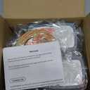 LEPOWER LED Security Lights Motion Sensor Light Outdoor, 30W 3200LM Motion Security Light, 5500K, IP65 Waterproof, 2 Head Motion Detector Flood Light for Garage, Yard, Porch, Black (Not Solar Powered)