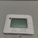 Garystat Non-Programmable Heat Pump Thermostat for House 2 Heat/1 Cool, with Temperature & Humidity Monitor and Large Green LCD