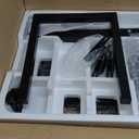 TigerDad Mobile Adjustable Height Laptop Stand PC Portable Laptop Swivel Table Rolling Table with Wheels Caster and Mouse Pad (Dekuwood)