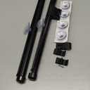 EcoNour Car Side Window Sun Shade (2 Pack) | Retractable Roller Sunshade for Kids | Baby Car Window Shades for UV and Sun Glare Protection | Baby Travel Accessories (15"x17")