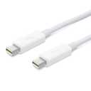 chenyang Thunder-Bolt 2 Port to Thunder-Bolt 2 Male to Male Video Data Cable for Mac 2013 2014 2015 2.0M