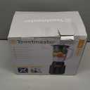 Toastmaster 5 Speed Blender with 48-oz Plastic Jar - Kitchen Blender with Stainless Steel Blades - For Fruit Smoothies & More - Multiple Speeds & Pour-Through Lid