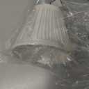 Royal Designs, Inc. Clip on Pleated Empire Chandelier Lamp Shade Flame Clip Fitter, CSO-1030-5WH, 3 x 5 x 4.5, White, 1 Pack