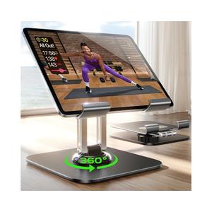 LISEN for iPad Stand Holder Adjustable Tablet Stand for Desk, 2026 for iPad Accessories Rotating Display Stand PC Office Accessories for Desk Women Gifts Kindle Table Mount/PS/Switch iPhone 12.9"-4.7"