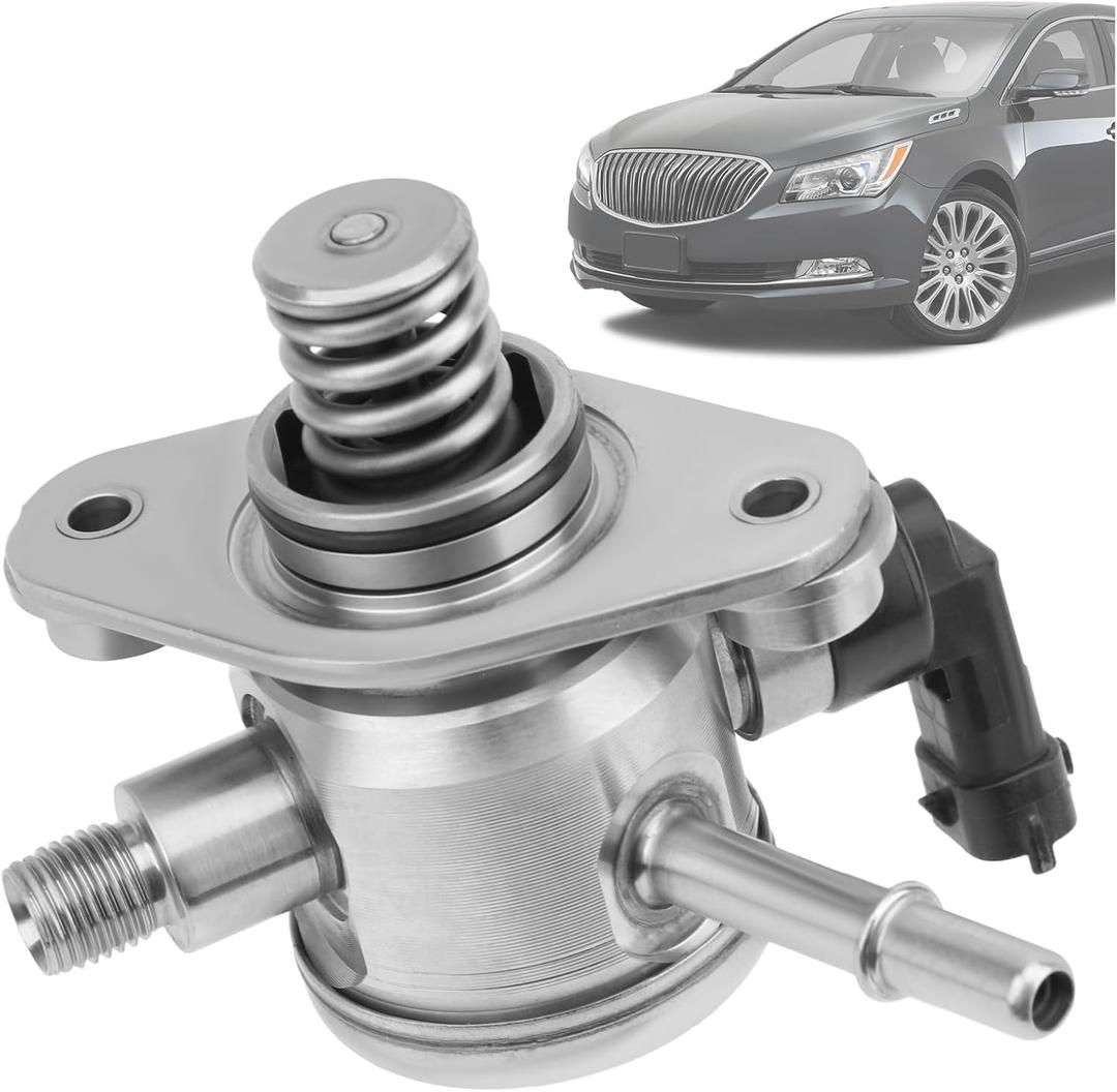 EP1028 12641847 High Pressure Fuel Pump Fit for 2010-2017 GMC Terrain & Captiva Sport, Buick LaCrosse, Verano, Regal & Chevrolet Equinox, Malibu, Impala, OEM # 12639694, HM10008