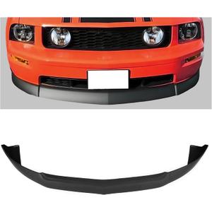 KUAFU 3Pcs Front Bumper Lip Compatible with 2005-2009 Ford Mustang V8 GT 2-Door Spoiler Splitter Valance Chin Air Dam Body Kit -Matte Black