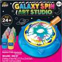 Make It Super Spin Art Machine Kit for Kids, Arts & Crafts Painting Spinner Toy, Creative Art Supplies Birthday Christmas Gift for Boys Girls Ages 6-12