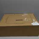 Honlunu Fireproof Document Box, Hard Case Fireproof Document Organizer with Lock, Water Resistant Safe Box for Important Documents Certificates Laptop Passports, Black