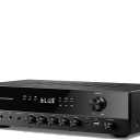 Donner Stereo Receivers, 5.1 Channel Audio Amplifier with Bluetooth 5.3, Optical/Coaxial, USB, FM, 2 Mic-in, Echo, RCA, AC-3 Input for Home, Karaoke, Theater Speakers, 60W/4R & 25W3 RMS, MAMP4