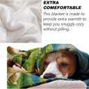 Pastoral Geese and Landscape Blanket Gifts for Women Countryside Serenity Flannel Throw Blankets for Bedding Couch Soft Lightweight Warm Cozy Throws Decor 50x60in