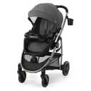 Graco Redmond Modes Pramette Stroller 3-in-1 Convertible: Car Seat Carrier Infant Pramette to Toddler Stroller with Reversible Seat and One-hand Fold