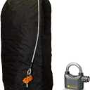 Helmet Carrier, Anti-Theft, Waterproof, Anti-Cut, 18 Meters of Steel Cable Inside, Alarm Lock, Security Helmet Bag for 2 Helmets