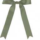 30 Pcs Moss Green Satin Bows 6 X 10 Inch Premade Bows with Twist Tie for Wedding Florist Decor, Cake Pops,Christmas Tree & Gift Wrapping(Moss Green)