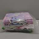 Abbylike 24 Pcs Medium Size Gift Bag with Handle Portable Paper Gift Bag with Ribbon Bow Marble Pattern Present Bags for Birthday Wedding Party Shopping