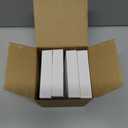 VIVIDA 4" x 4" Vinyl Fence Post Cap (Actual 4" x 4"), New England Pyramid Post Cap, PVC Square Top Cover, for Vinyl Fences, Mailboxes & Decks, White, 2 Pack