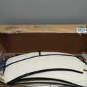 Happin 55 Trampoline for Kids with Safety Enclosure, Indoor & Outdoor Toddler Trampoline, Ultra Safe Design with Multi Activity Accessories, Perfect Toddler Gift for Boys & Girls Ages 18 (Beige-Orange)